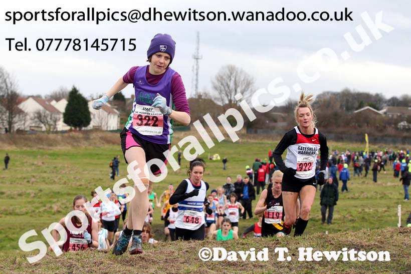 Senior womens NEHL, Wrekenton. Photo: David T. Hewitson/Sports for All Pics